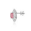 RichandRare-COLLECTOR-PINK SPINEL AND DIAMOND EARSTUDS